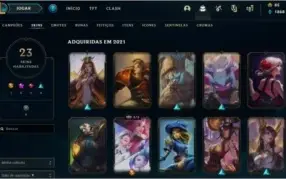 Conta nível 92 - Ouro 4