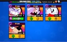 Conta Brawl Star 23k 40 brawlers, todos passes e 266 gemas