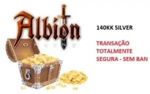 ALBION SILVER - 140KK DE PRATA A PRONTA ENTREGA
