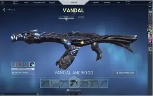 CONTA VALORANT 1300 EM SKINS