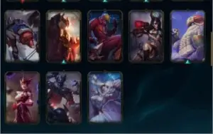 League Of Legends ! full champ elo platina
