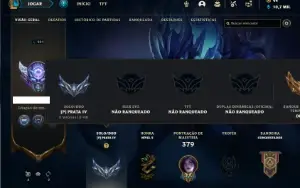 Conta prata 4 com TODOS os champs e 364 Skins + 4 Prestigios