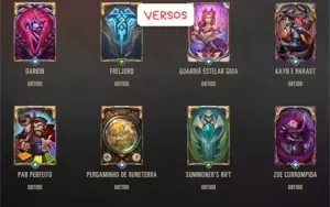 Conta Legends of Runeterra Com algumas skin's no LOR e LOL