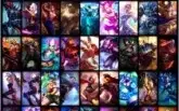 Conta  de lol quase todos champs + muitas skins gold 3