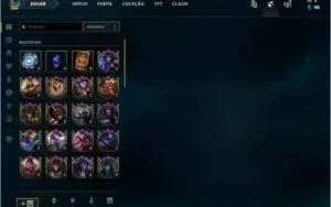 Conta LOL Plat 4/254 skins