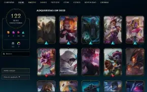 Conta Valorant + LOL unranked com skins