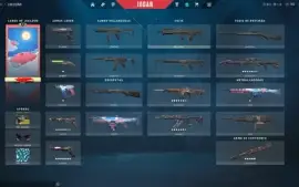 Conta Valorant + LOL unranked com skins