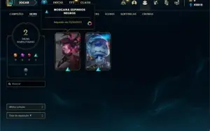Conta ouro 4 com 24 Champs e 2 Skins