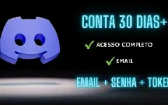 ✨Discord Conta Virgem 2021/2022 | Para Ativar Nitro | (Entre
