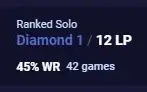 CONTA DIAMANTE I - LEAGUE OF LEGENDS