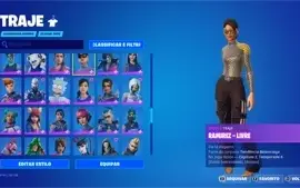 Conta de FORTNITE, lotada de skins e picaretas de loja, cap1