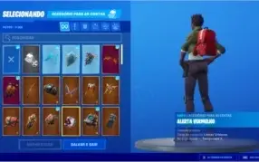 Conta fortnite Da temporada 4 Até 1° temporada capitulo 2