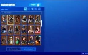 Conta fortnite Da temporada 4 Até 1° temporada capitulo 2