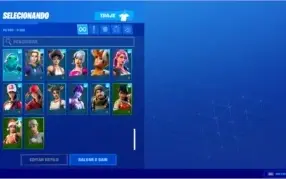 Conta fortnite Da temporada 4 Até 1° temporada capitulo 2