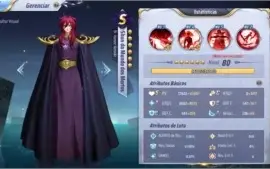Conta Saint Seiya Awakening A-94 LVL 64