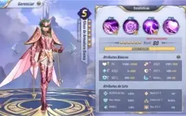 Conta Saint Seiya Awakening A-94 LVL 64