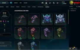GOLD IV 239 SKINS