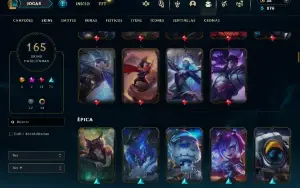 Conta FA com 165 Skins BARATINHA