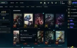 Conta de LOL todos os campeões lvl171 com itens de 2013