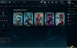 CONTA SMURF PLATINA 2 - 53% WIN - 6570 ESSENCIAS - 33 CHAMP