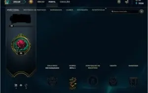 Conta LOL Lvl 30 Unranked
