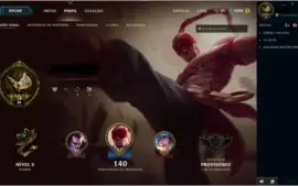 Conta de LoL mmr OURO