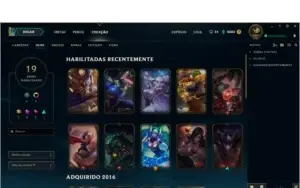 Conta de LoL mmr OURO