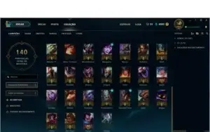 Conta de LoL mmr OURO