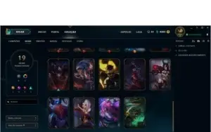 Conta de LoL mmr OURO