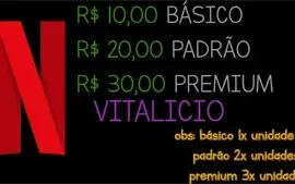 NETFLIX todos os planos PERMANENTE [EXCLUSIVO]