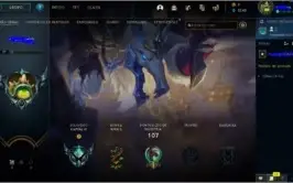 Conta lol Platina 4 71% de winrate perfeita para smurfar