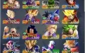 Conta Full Dragon Ball LEGENDS