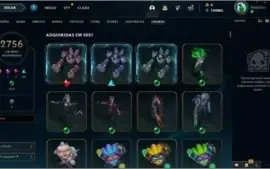 Conta League of Legends  1266 Skins ( PAX Skins +++)