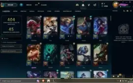 Conta lol 235 com 75