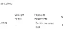 Conta Valorant Phantom Sublime + 204 VP