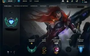 Conta LOL 2013 62 skins platina 3