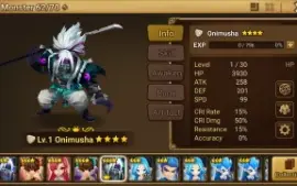 Reroll Summoners War lvl10 com Kinki + Suiki + Lisa