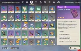 Conta AR 56 Genshin com varios personagens e armas 5*