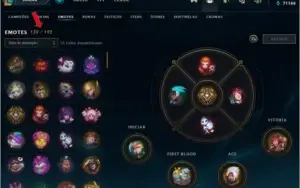 Conta LOL - level 516, 589 skins, 738 pontos maestrias etc