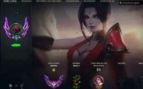 conta lol mestre