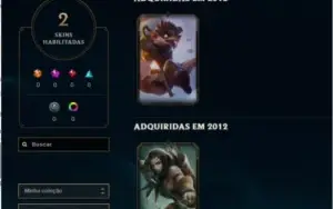 Conta league of legends