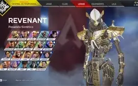 conta apex plat + skins