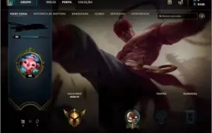 Conta gold, algumas skins boas no espolio.