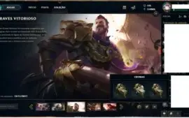 Conta League of Legends LOL! todas skins vitoriosas e mais!