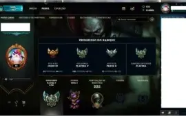 Conta League of Legends LOL! todas skins vitoriosas e mais!