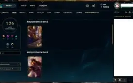 Conta League of Legends LOL! todas skins vitoriosas e mais!