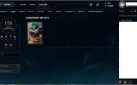 Conta League of Legends LOL! todas skins vitoriosas e mais!