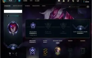 Conta Diamante 3 20k essência azul (ex D1 Season 10)