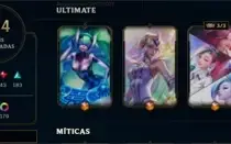 Conta DIAMANTE 74%WR + TODOS OS ETERNOS EA E RP, 384 skins