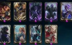 Conta DIAMANTE 74%WR + TODOS OS ETERNOS EA E RP, 384 skins